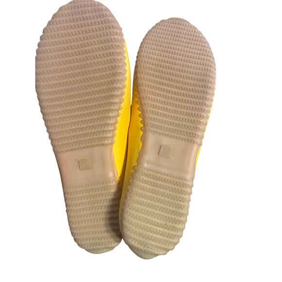 Western Chief Classic Yellow Duck Skimmer Slip On Flats Rain Shoes Size 10 - Picture 6 of 7